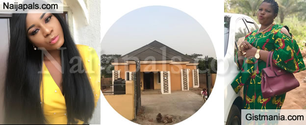 Curvy Actress, Destiny Etiko Builds Her Mum A House To Celebrate