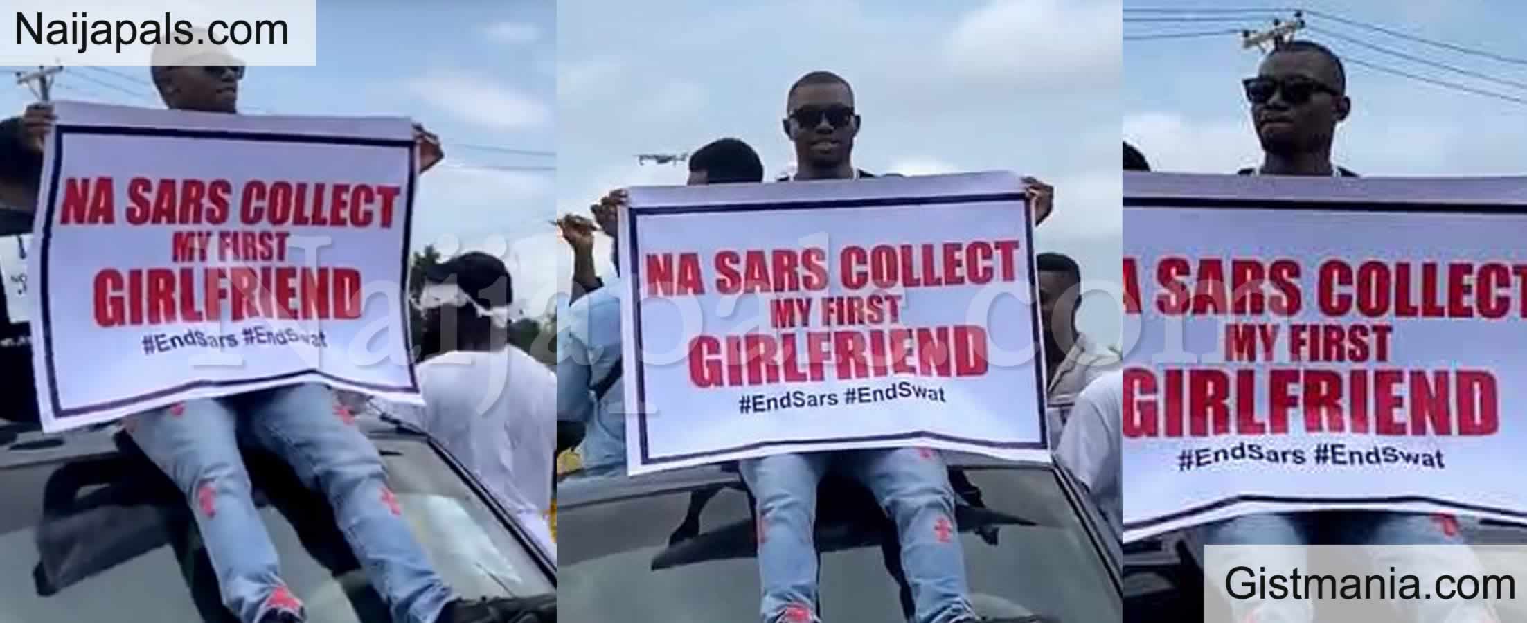 Sars Officer Stole My First Girlfriend Man Clamoring For Endsars