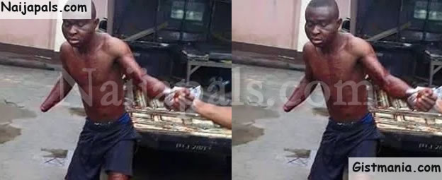 Man Gets His Hands Chopped Off While Trying To Steal A Tv In Akwa Ibom