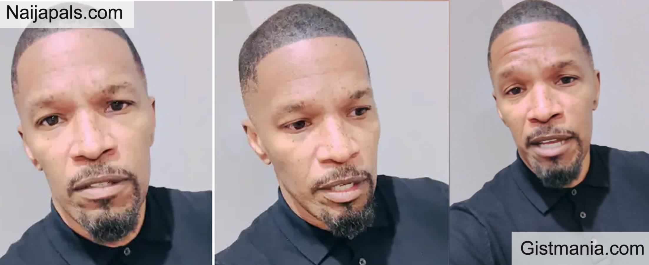 American Actor Jamie Foxx Speaks For The First Time As He Recovers