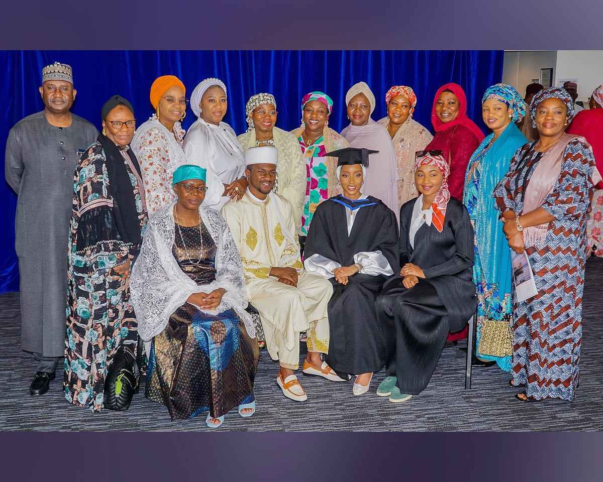 Yusuf Buhari's Wife, Zahra Bags First Class In Architectural Science ...