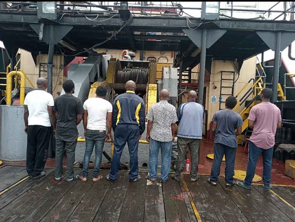 PHOTOS: Nigeria Navy Hands Over Two Vessels Used For Oil Theft And 22 ...