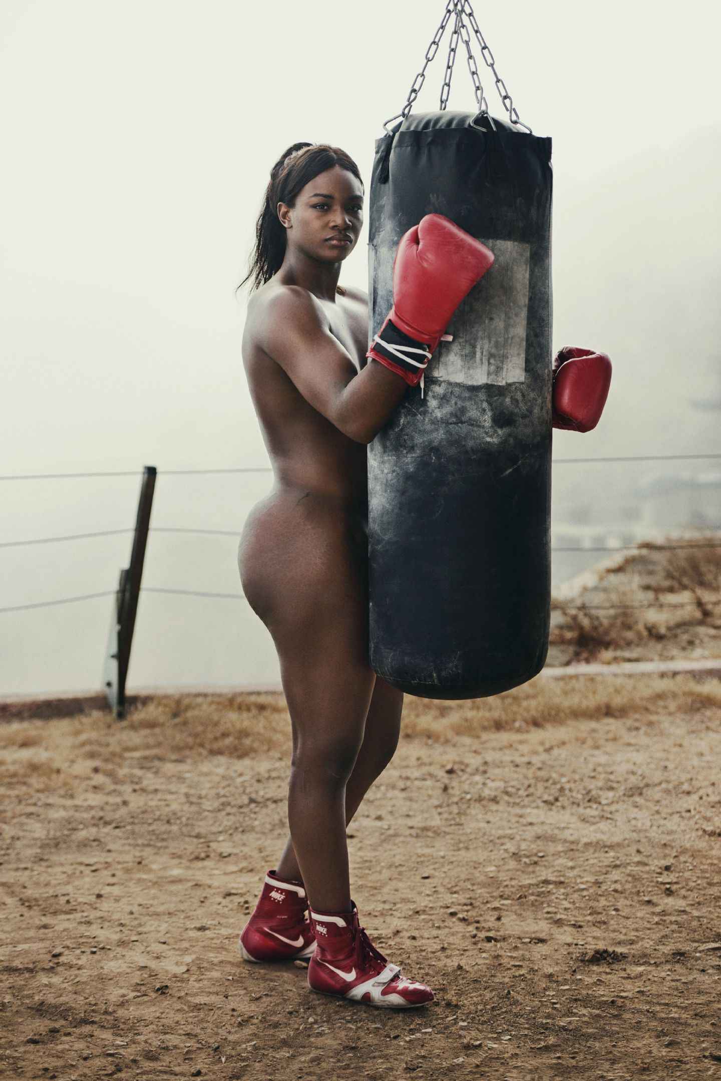 American Female Boxer, Claressa Shields Goes Unclad On ESPN Body Issue -  Gistmania
