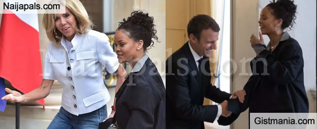 BEAUTIFUL! Photos Of Rihanna Hanging Out With French ...