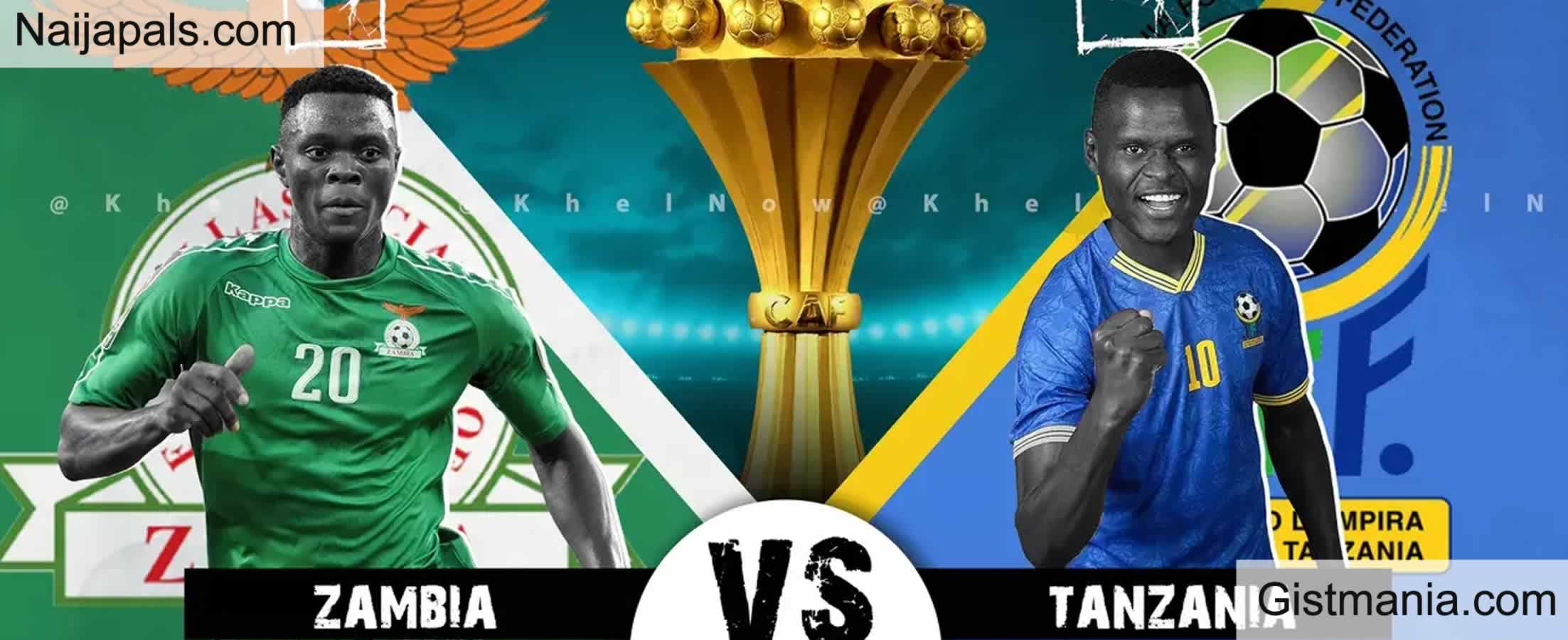 Zambia V Tanzania AFCON 2023 Match Team News Goal Scorers And Stats