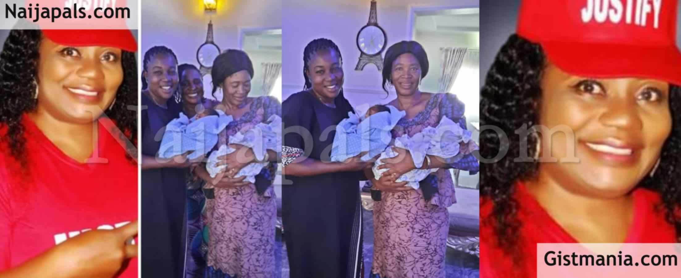 <img alt='.' class='lazyload' data-src='https://img.gistmania.com/emot/news.gif' /> <b>51-Year-Old Nigerian Woman, Justina Bassey Gives Birth To Twins After Over 20 Years Of Waiting</b>