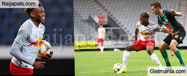 Nigerian Striker, Chukwubuike Adamu Shines As Salzburg Destroy Napoli