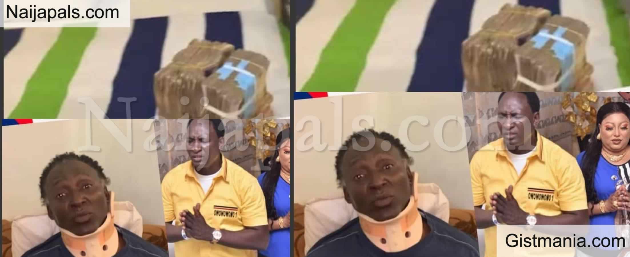 <img alt='.' class='lazyload' data-src='https://img.gistmania.com/emot/news.gif' /><b>Nollywood Actor, Clem Ohameze In Tears After Surgery, Gets N1.5m Gift From Prophet</b>