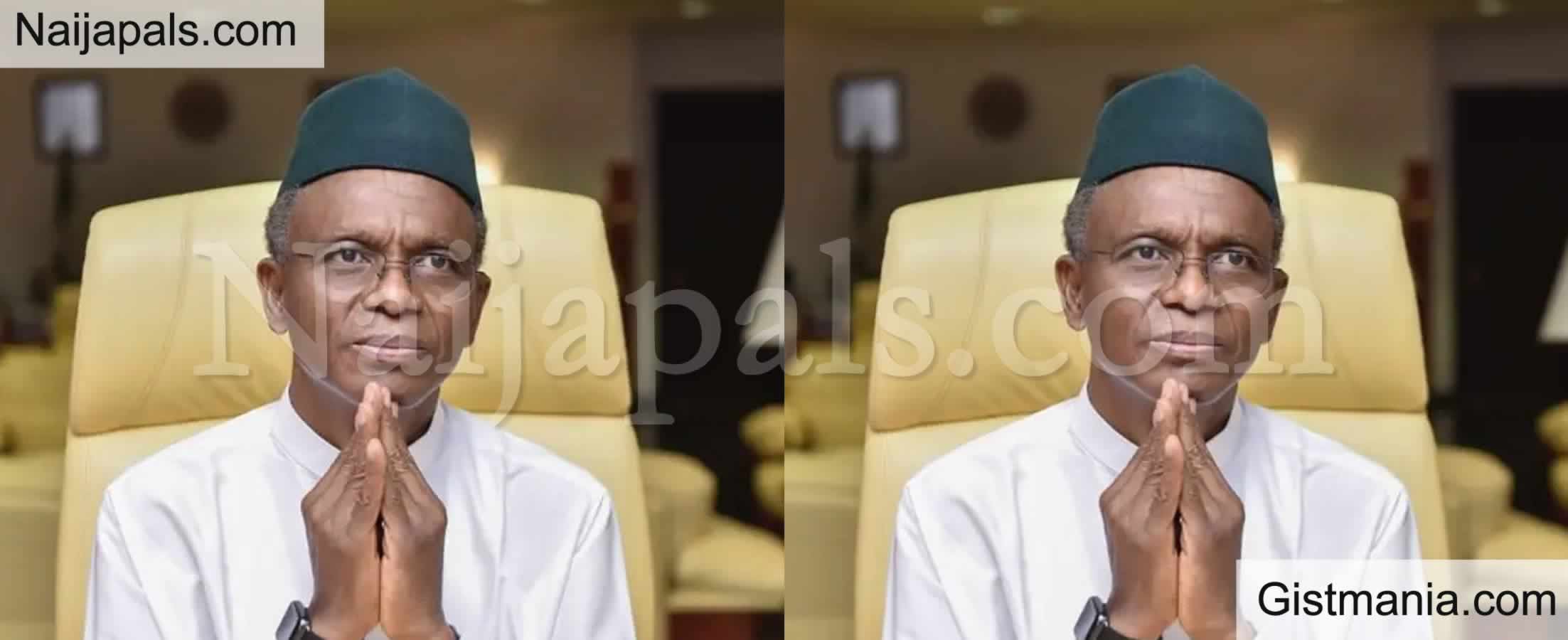 <img alt='.' class='lazyload' data-src='https://img.gistmania.com/emot/comment.gif' /> <b>Governor El-Rufai Laments As Terrorists Take Over Two Councils In Kaduna</b>
