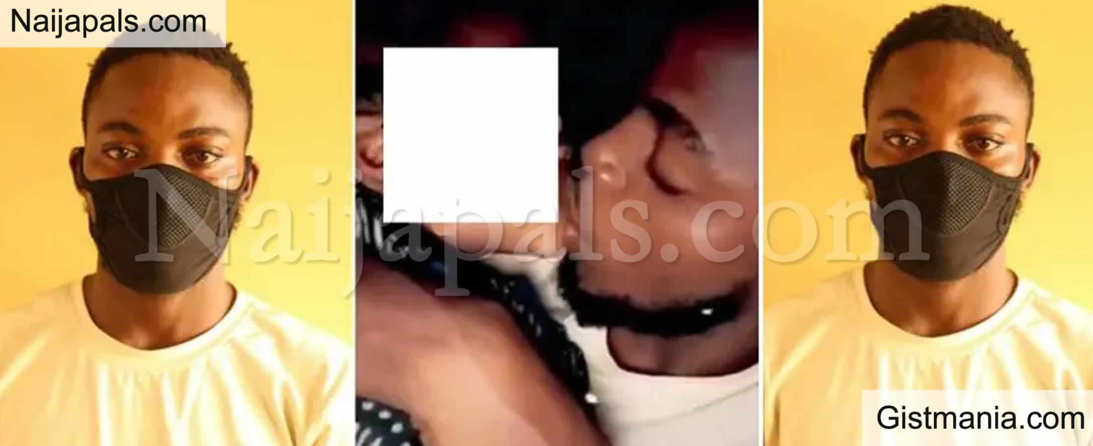 LASU Student Who Kissed His 3yrs Old Sister Inappropriately in a Viral