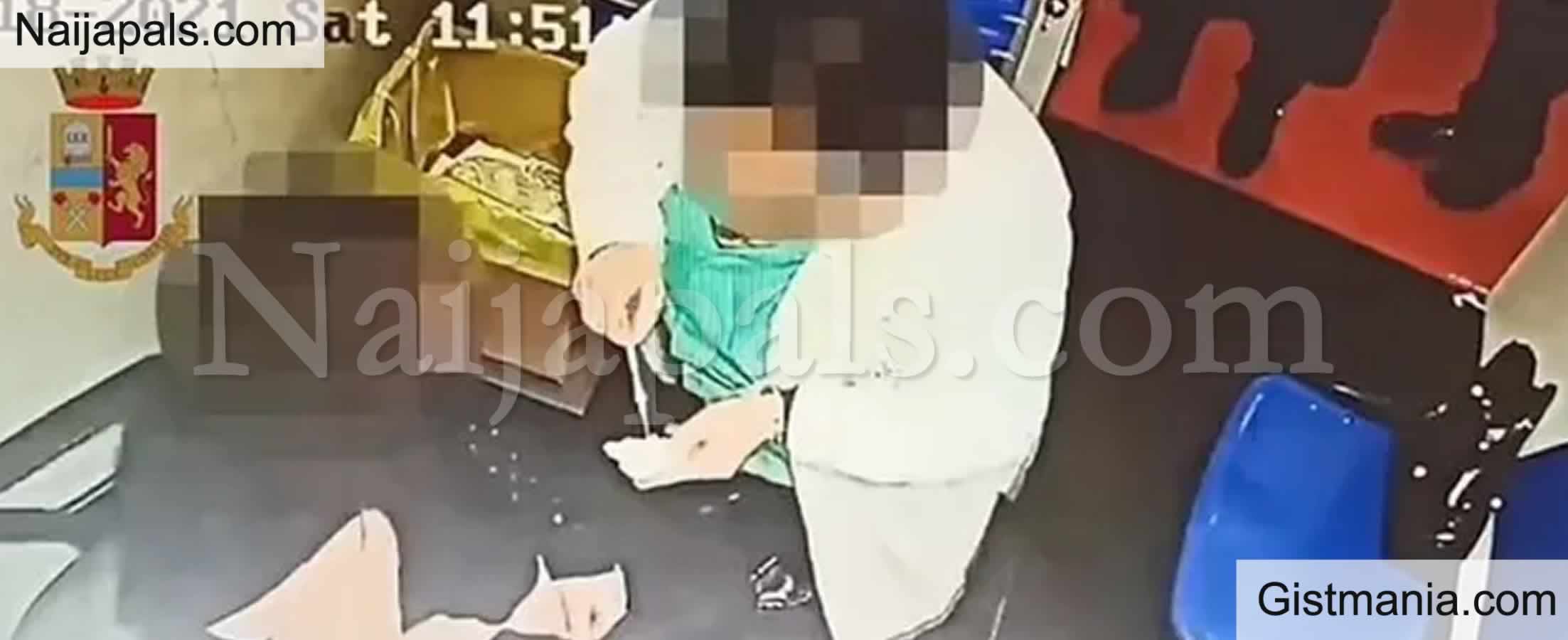 <img alt='.' class='lazyload' data-src='https://img.gistmania.com/emot/shocked.gif' /> <b>Nurse Caught ‘Injecting’ Vaccine Into a Tissue Before Issuing Fake Covid Pass In scam</b>