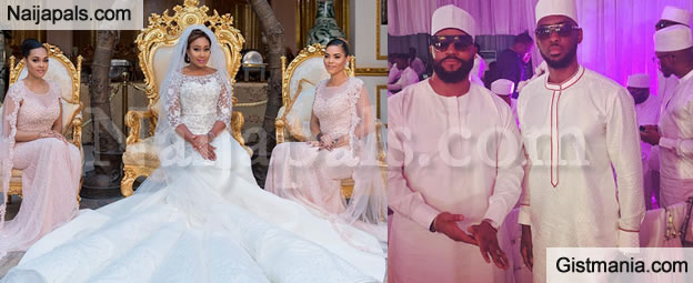 Photos From The White Wedding Of Orobosa Daughter Of Esama Of Benin Chief G Igbinedion Gistmania [ 255 x 624 Pixel ]