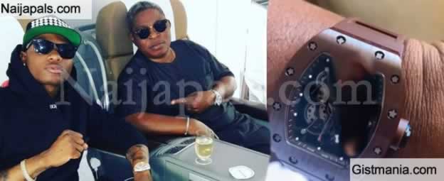 Wizkid Gifts His Manager Sunday Are A N54m Richard Mille Wristwatch On His Birthday