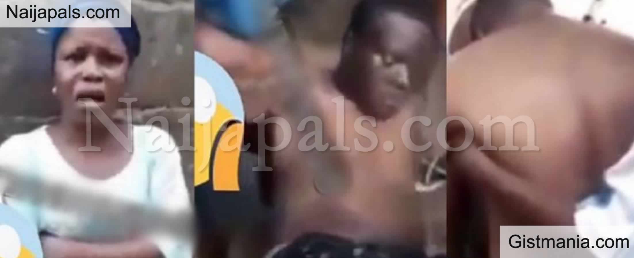 VIDEO Married Woman Lands In Trouble As Her Married Lover Collapses After S3x Romp image