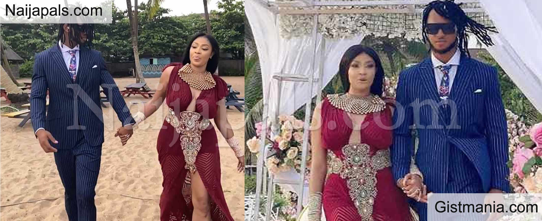 Photos From Angela Okorie Beach Themed Wedding To Her New Husband ...