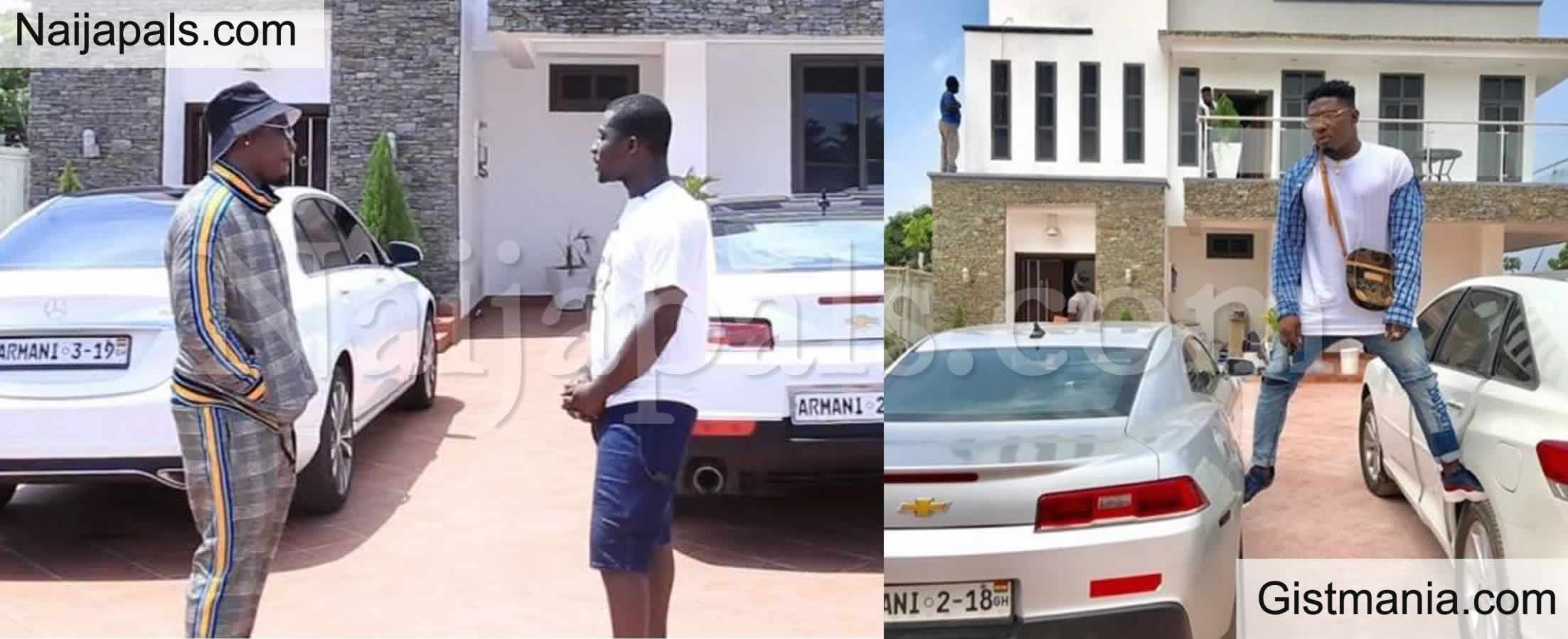 Ghanaian Rapper, AMG Armani Shows Off His Customized Cars & Mansion as He  Clocks 25 (Photos) - Gistmania