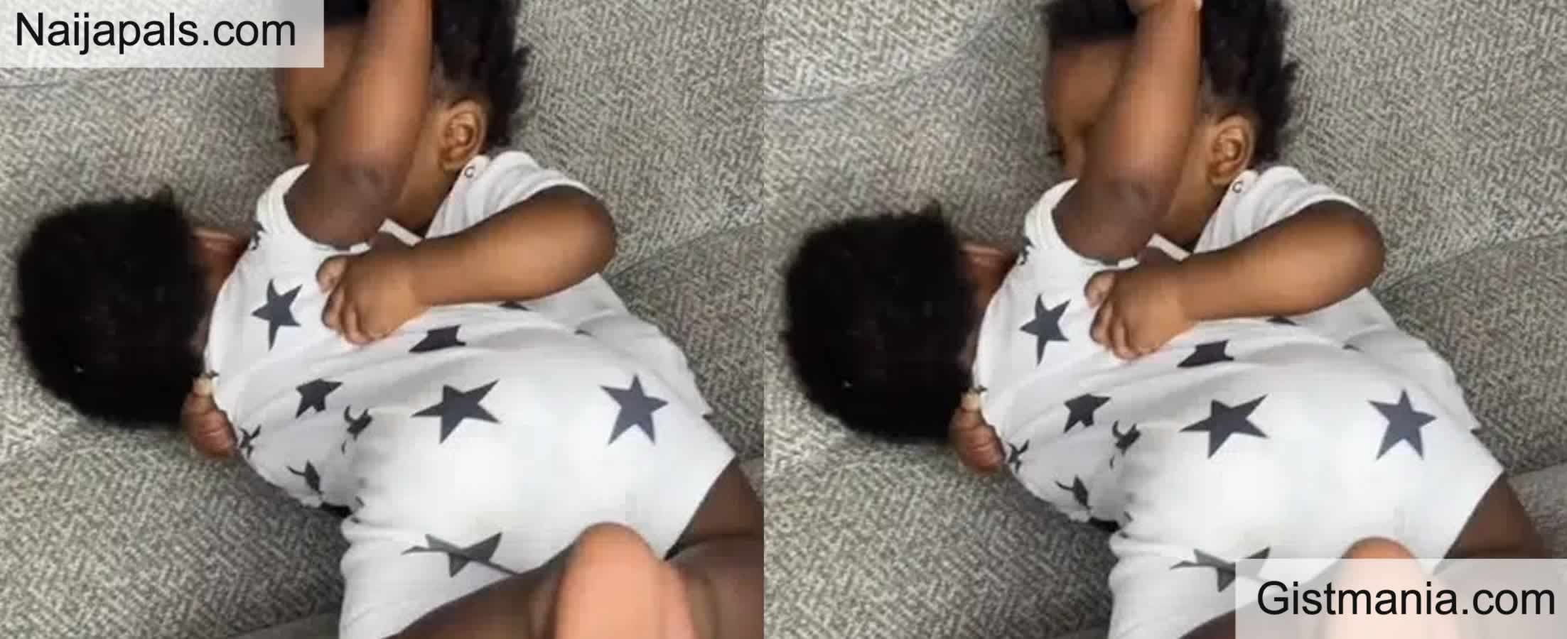 Nigerian Mum In Shock as Little Twin Boys Turn Sitting Room Into Wrestling Ring