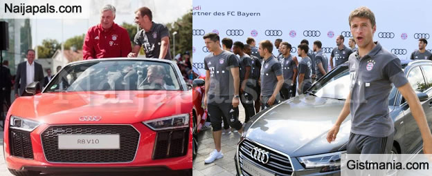 FC Bayern receives new company cars – Audi sells players' previous cars