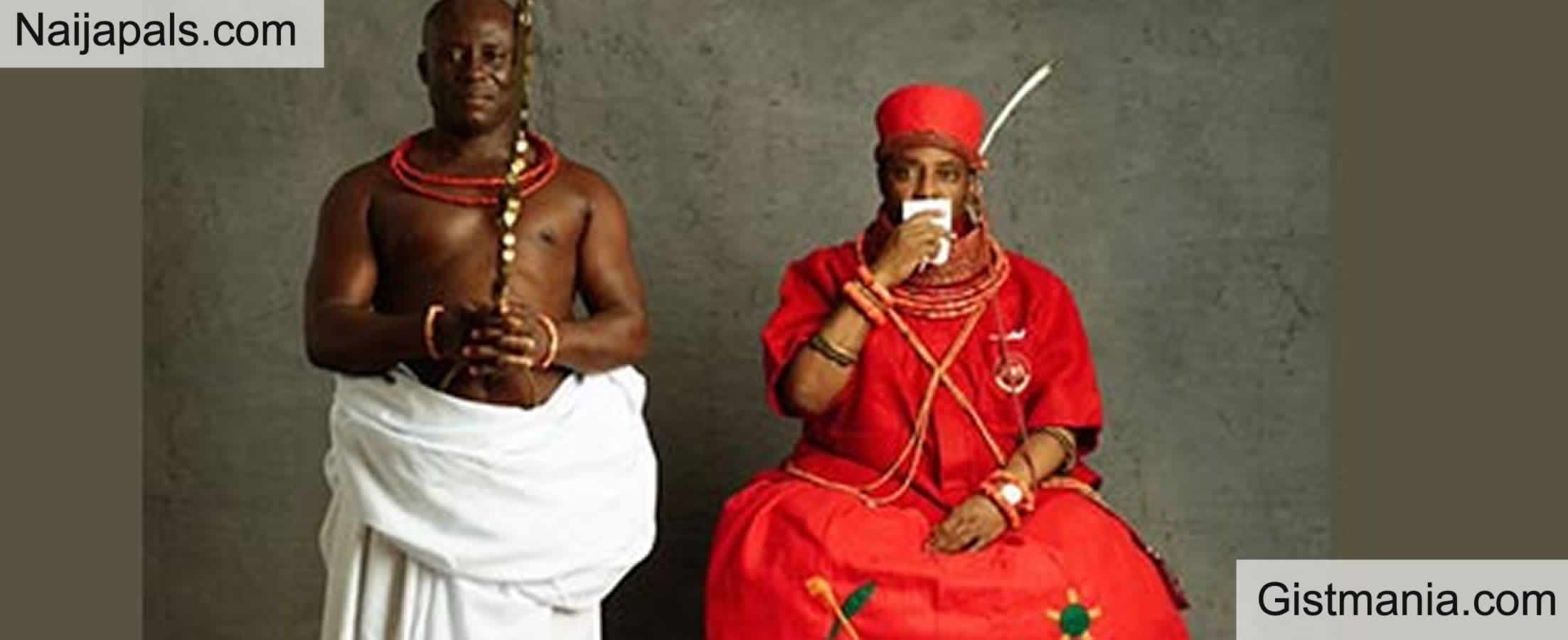 Oba of Benin Summon To Place Curse On Those Using ADA & EBEN Symbols ...