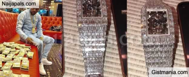 Billionaire Floyd Mayweather Flaunts New Diamond Watch Added to