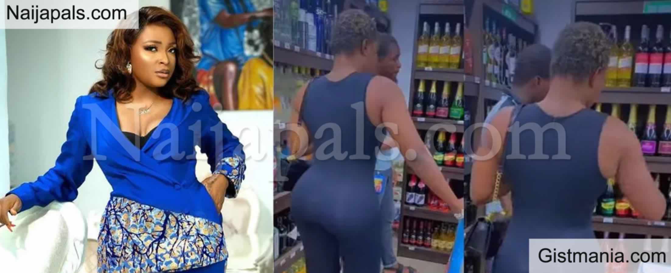 <img alt='.' class='lazyload' data-src='https://img.gistmania.com/emot/video.gif' /> VIDEOS: <b>Relationship Expert, Blessing Okoro Shows Off Her Newly Acquired Backside</b>