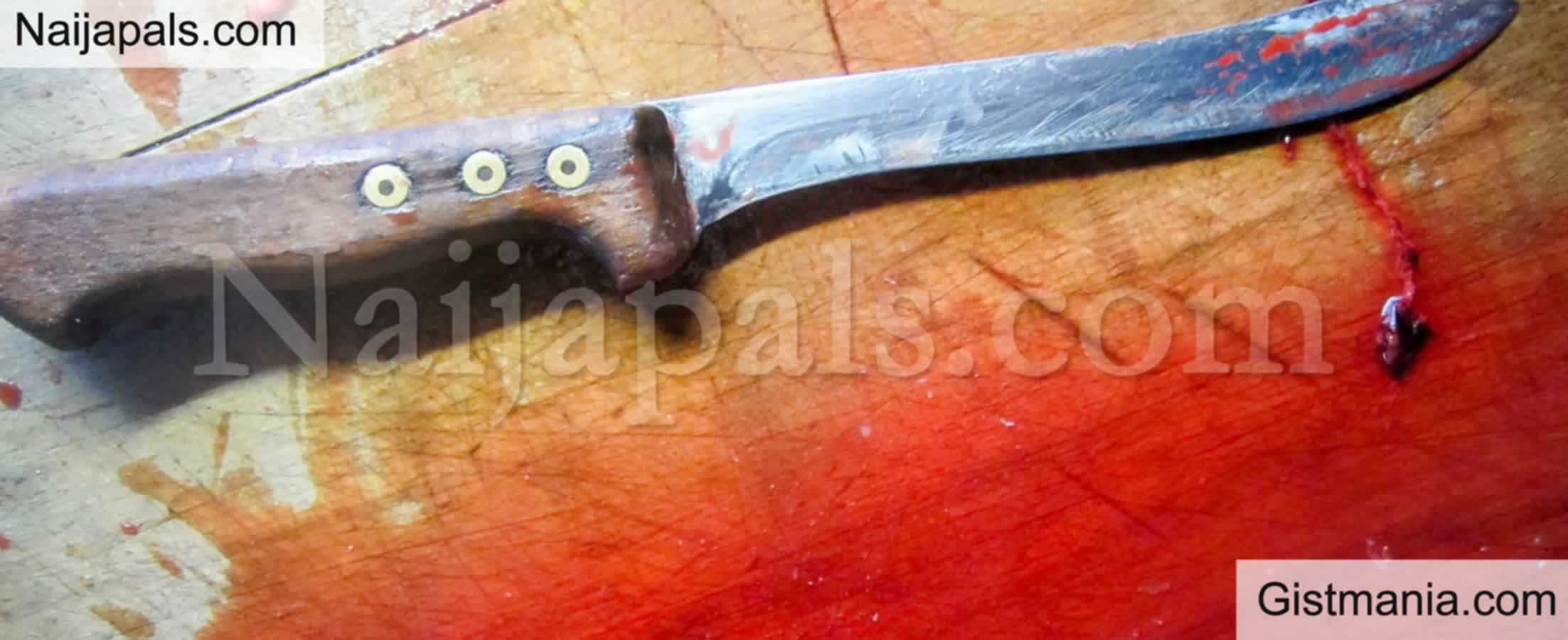 Man Catches His Wife In Bed With Another Man, Stabs Her To Death With Knife In Imo