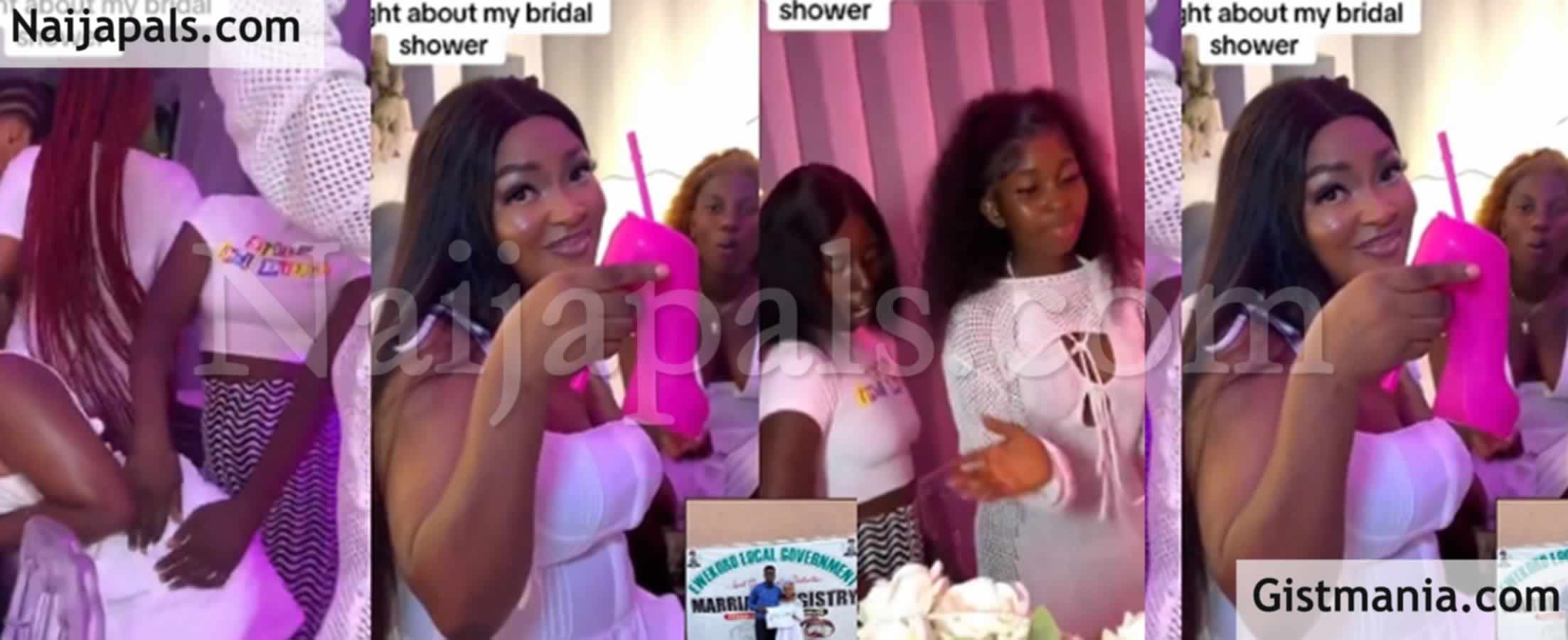 VIDEO: These Nigerian Ladies Have Taken Bridal Shower to Another  Unthinkable Level - Gistmania