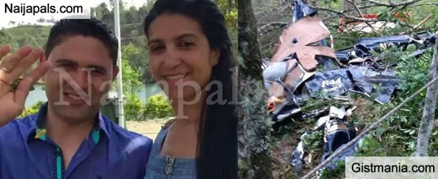 Sad Bride Her Brother And One Other Die In Helicopter Crash On