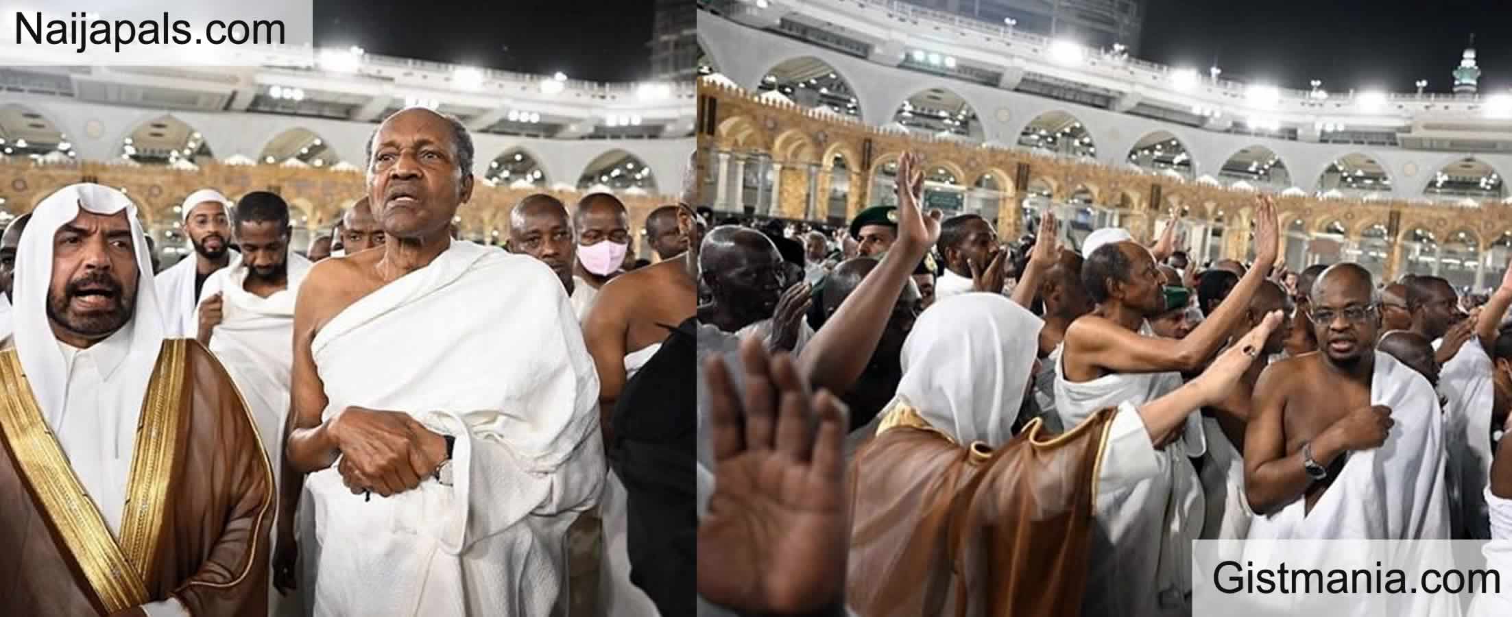 Photo Of President Buhari At The Lesser Hajj 2023 In Mecca Gistmania