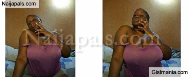 Heavily Endowed Ghanaian Model Reveals Mouth-Licking Br3ast - (Photos) %Post Title