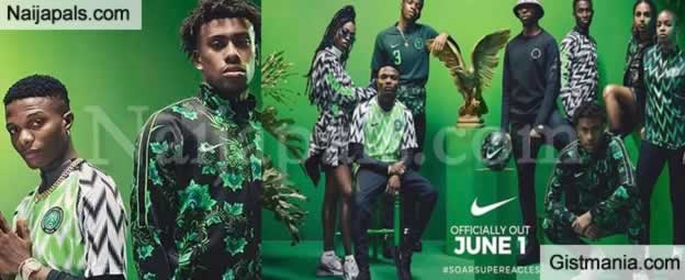 See Various Styles As Celebrities Rock Their Nike Super Eagles Kit (Photos)  - Gistmania