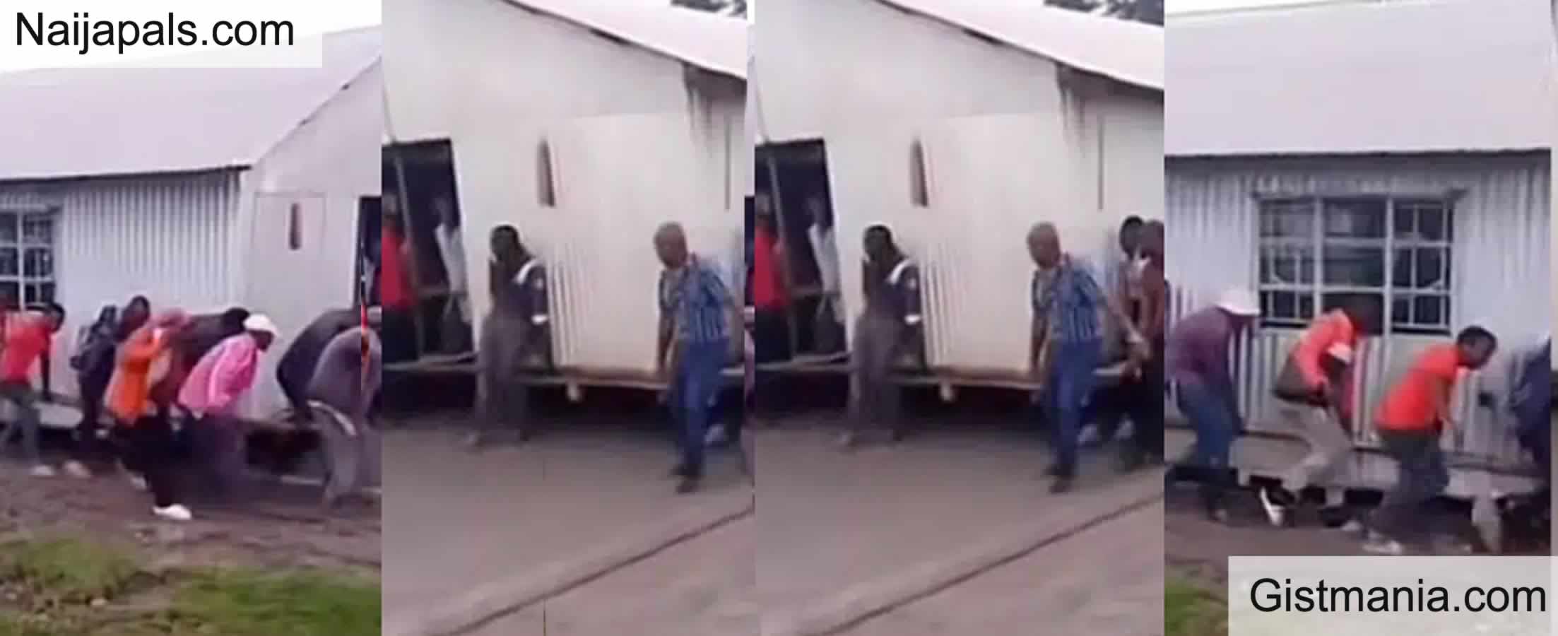 Church Members Uproot Church Away From Pastor’s Home After His Wife Refused to Serve Them Tea