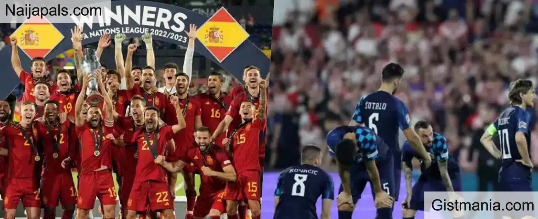 Croatia vs. Spain INTENSE Penalty Shootout in the 2023 UEFA Nations League  Final