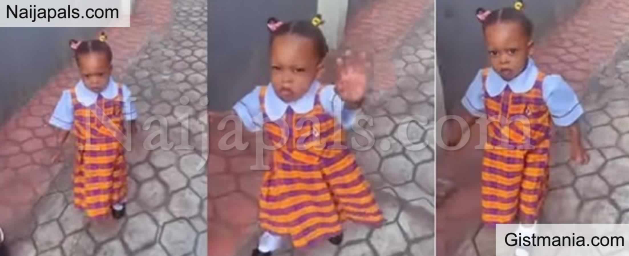 <img alt='.' class='lazyload' data-src='https://img.gistmania.com/emot/video.gif' /> <b>Cute Video Of Little Girl Protesting Her Mum To Stop Recording On Her First Day Of School</b>
