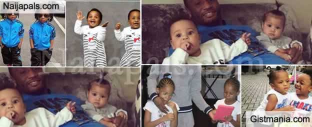 Check Out 7 Nigerian Celebrities With Cutest Twins (Photos) - Gistmania