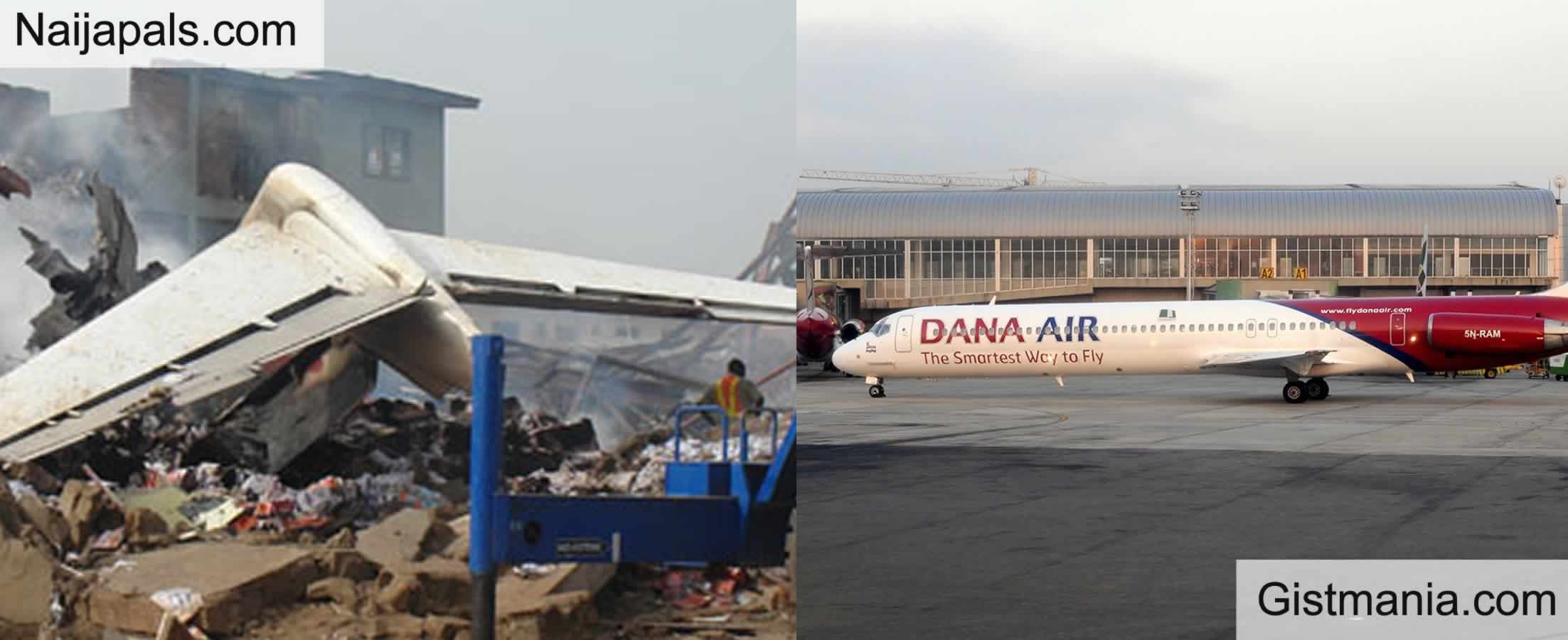 Dana Air Plane Veered Off The Runaway While Landing In Lagos