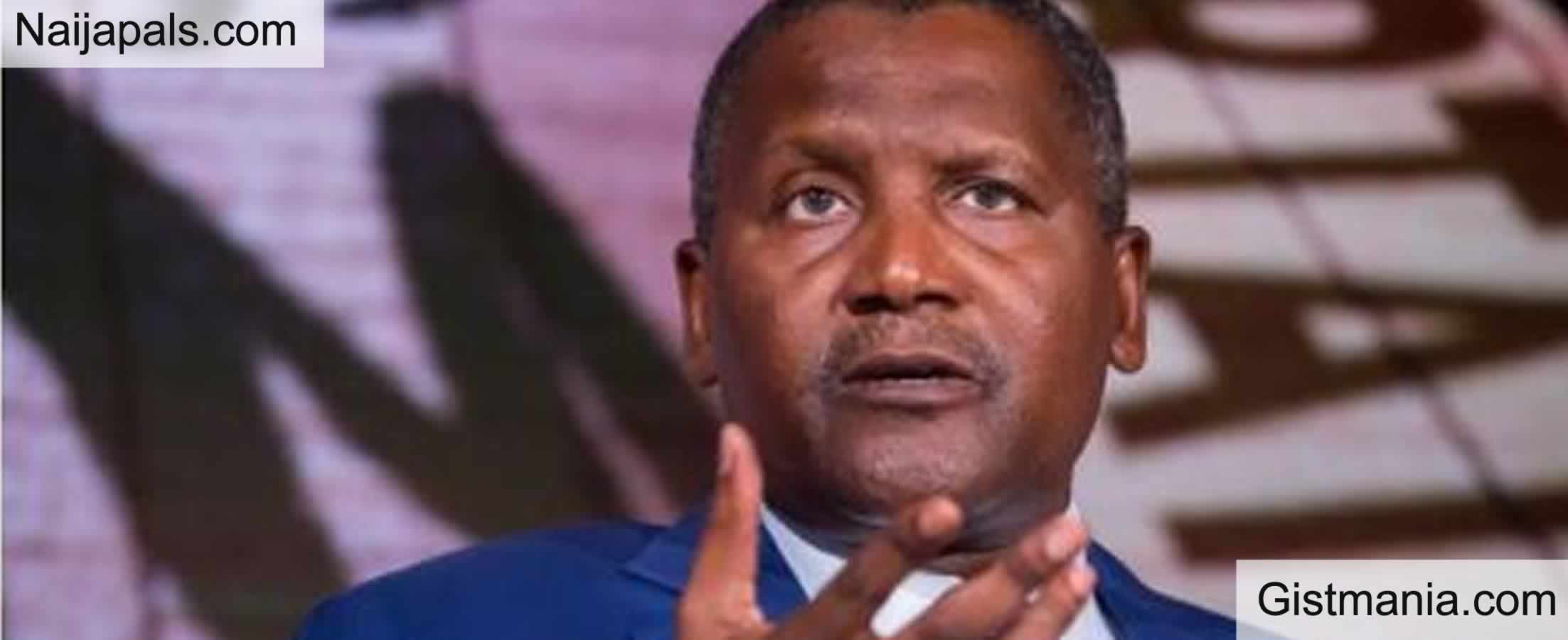 Dangote Commences Donation Of 80,000 Bags Of Rice To Lagos Residents
