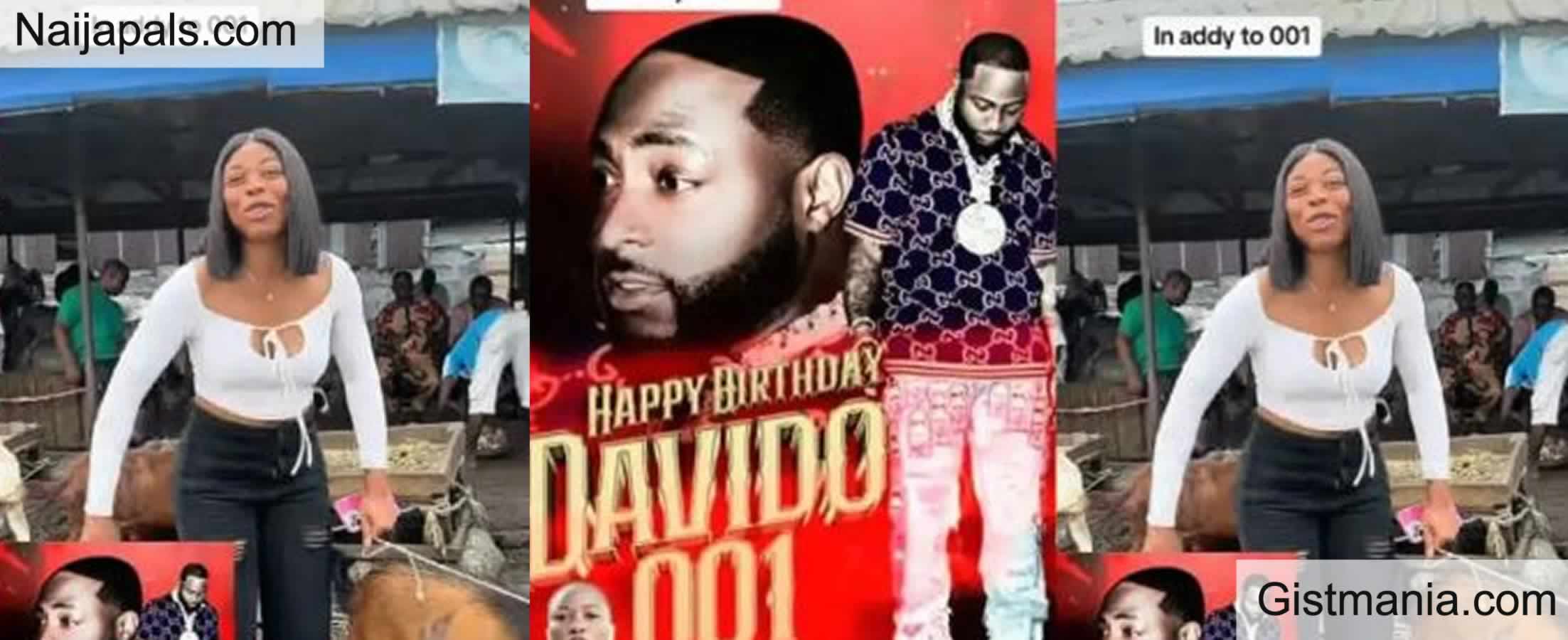 VIDEO; Die Hard Fan Buys Goat To Celebrate Davido's 32nd Birthday