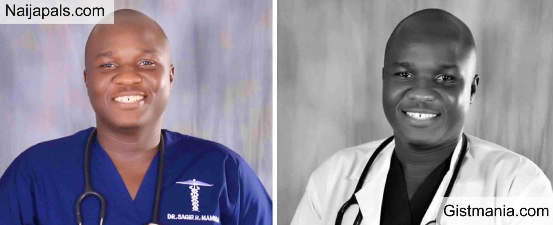 Sad! Nigerian Doctor,Saghir Mahmoud Dies Five Months After His Wedding