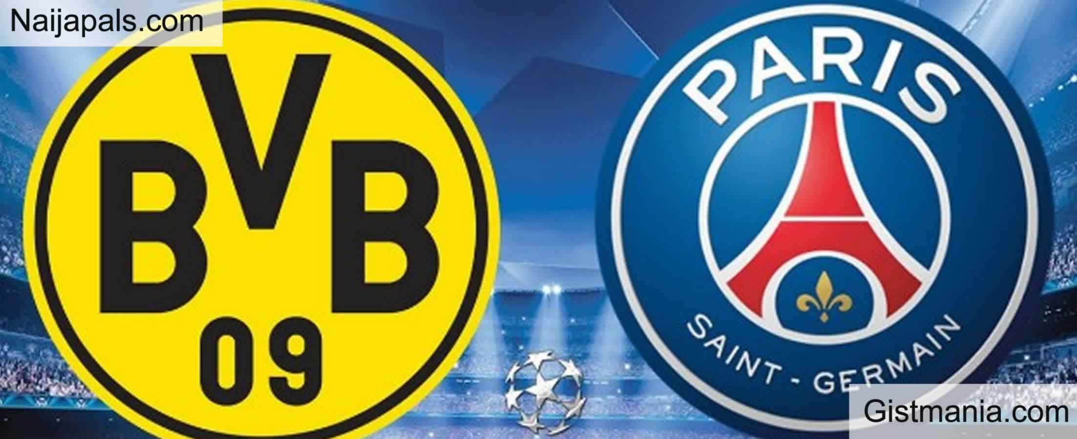 Borussia Dortmund V PSG: UEFA Champions League Match,Team News,Goal ...