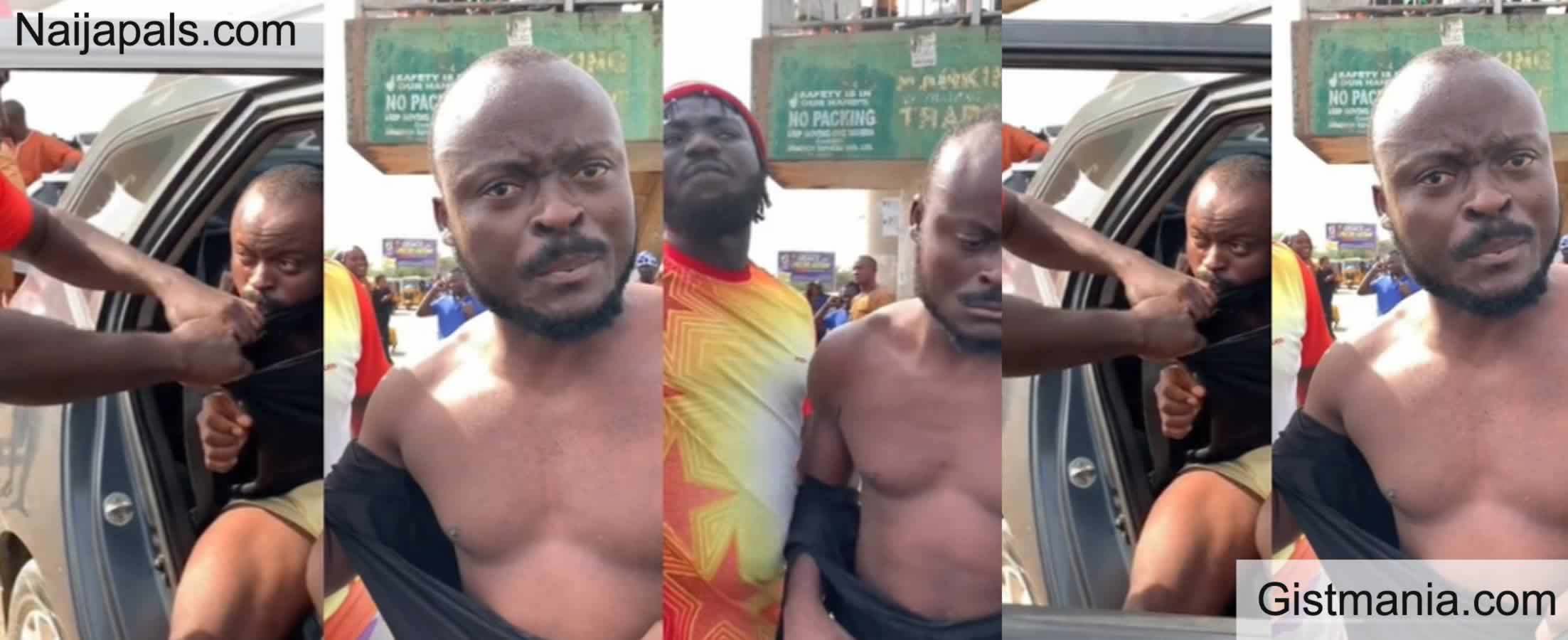 Driver Fights, Kicks Passenger Out For Claiming Tinubu Declared 50% Cut on Transport Fare (VID)