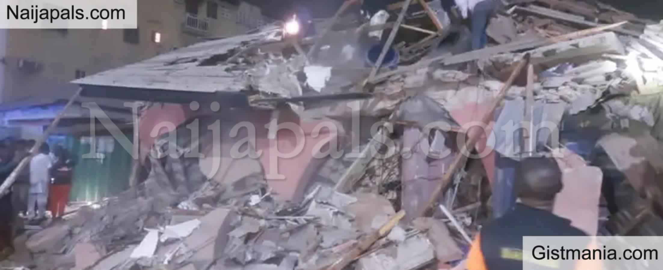 <img alt='.' class='lazyload' data-src='https://img.gistmania.com/emot/news.gif' /><b>BREAKING: One Killed As 2-Storey Building Collapses In Lagos</b>