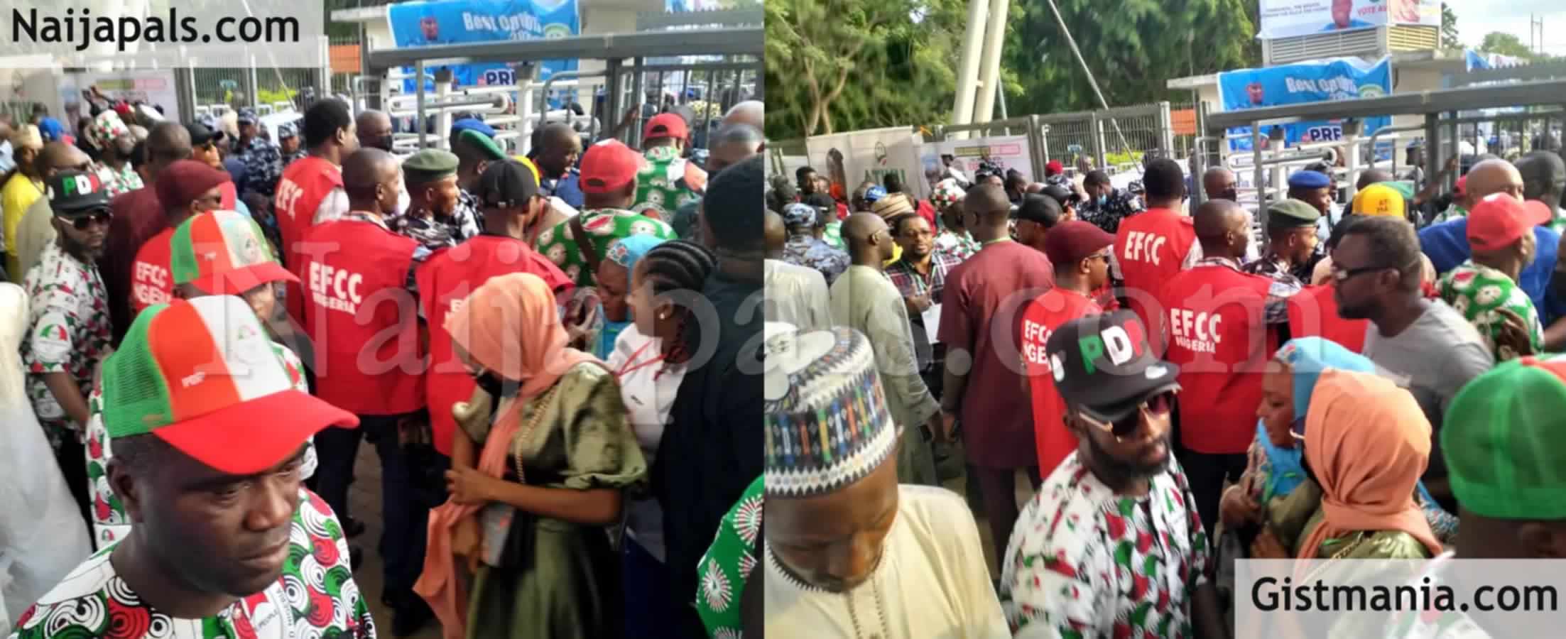 <img alt='.' class='lazyload' data-src='https://img.gistmania.com/emot/comment.gif' /> <b>"Why We Have Operatives At PDP Convention" – EFCC Opens Up On It's Invasion</b>
