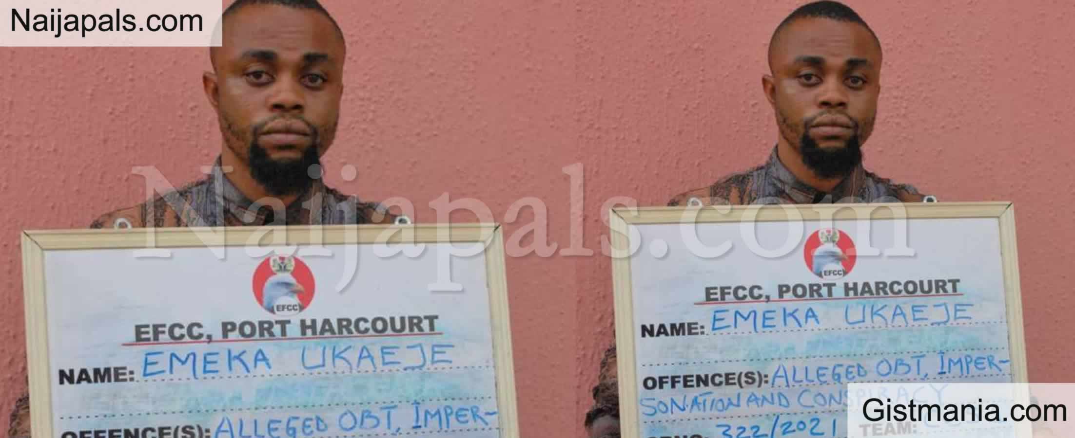 Leader of Human Organs Traffickers, Emeka John Ukaeje Arrested by EFCC ...