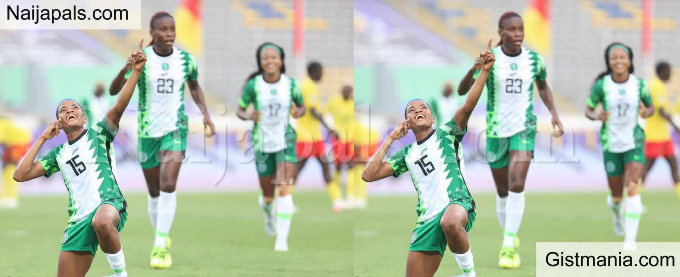 WAFCON 2022: Super Falcons Dumps Lioness Of Cameroon To Qualify For ...