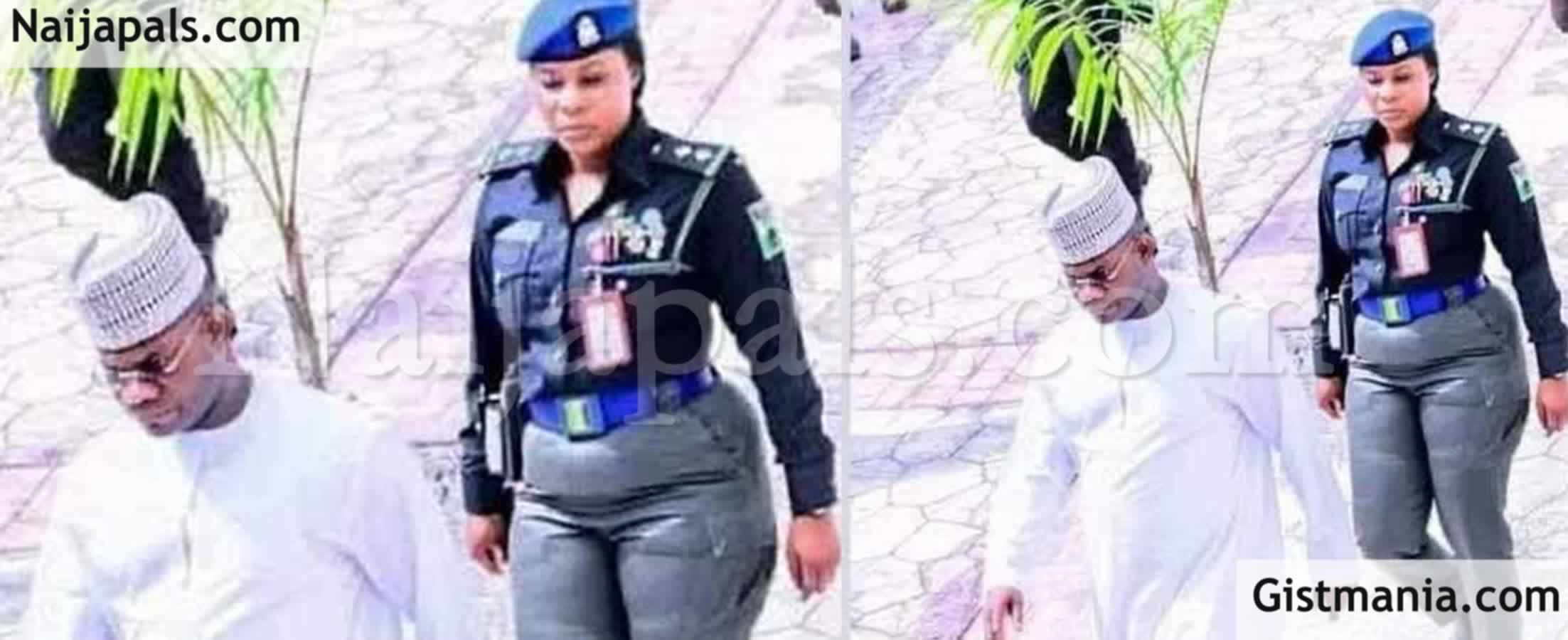 Female ADC Attached to Embattled Ex Gov, Yahaya Bello Has Been Arrested
