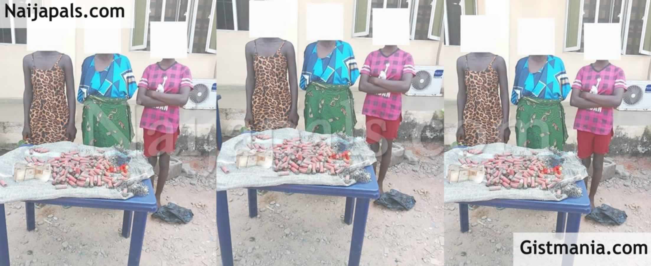 Police Arrest 3 Female Suspects Over Sale Of Cartridges To Cultists