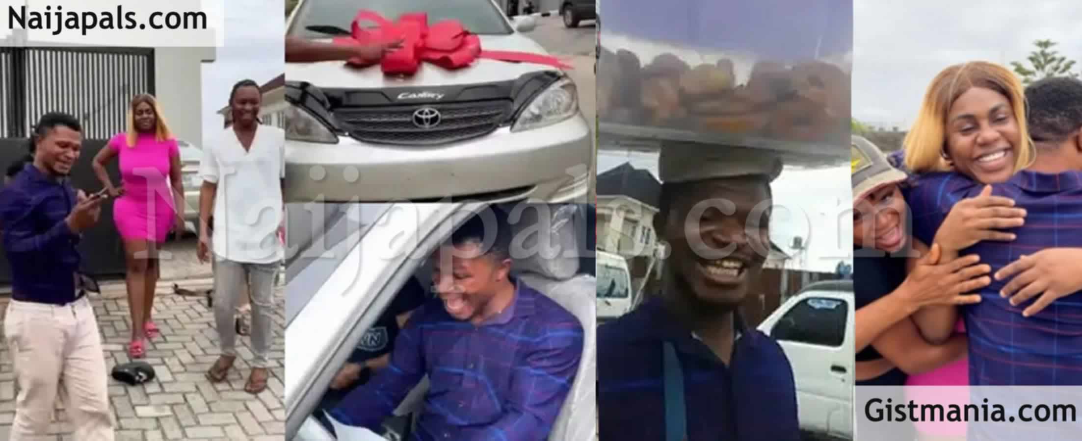 VIDEO: Nons Miraj Surprises Viral Fish Pie Seller With a Brand New Car ...