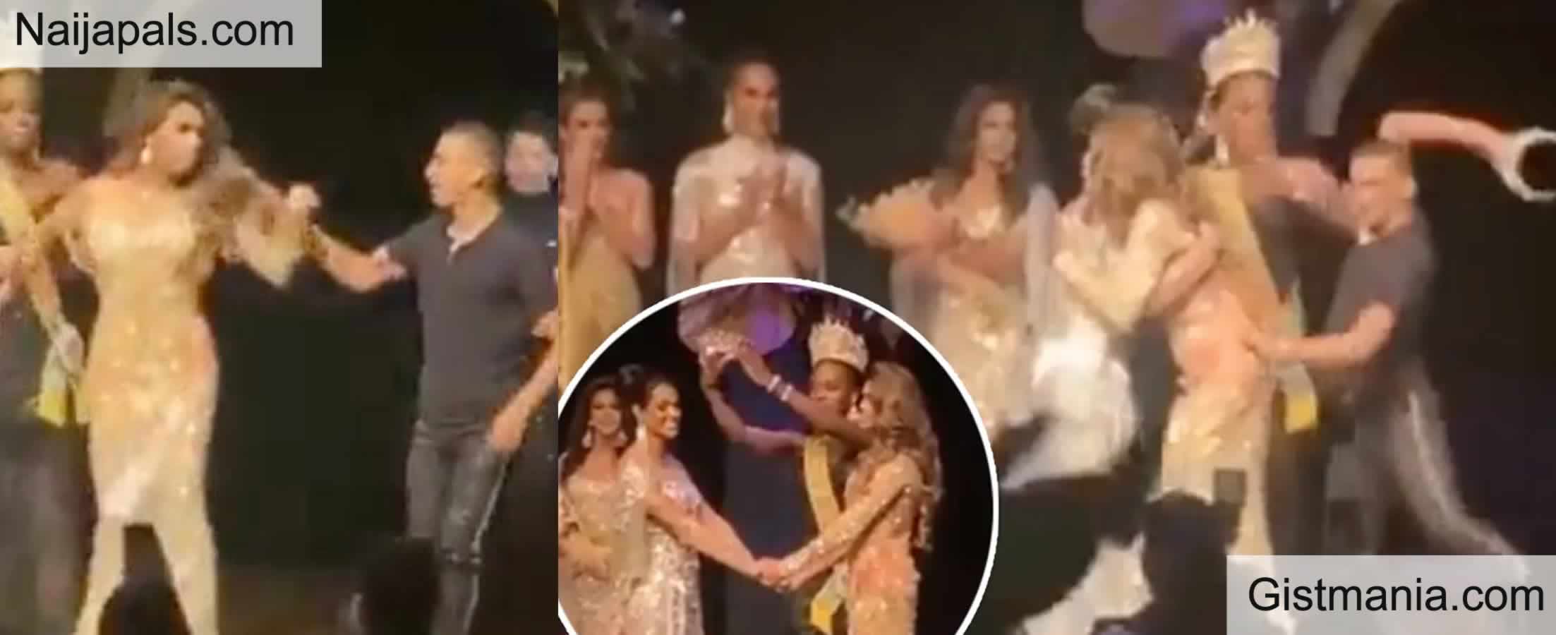 Angry Husband Breaks Beauty Pageant Winner's Crown After His Wife Got Second  Place (VID) - Gistmania