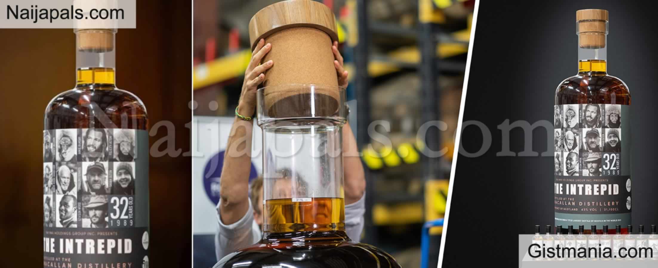 Whiskey Bottle Breaks Record for World's Largest